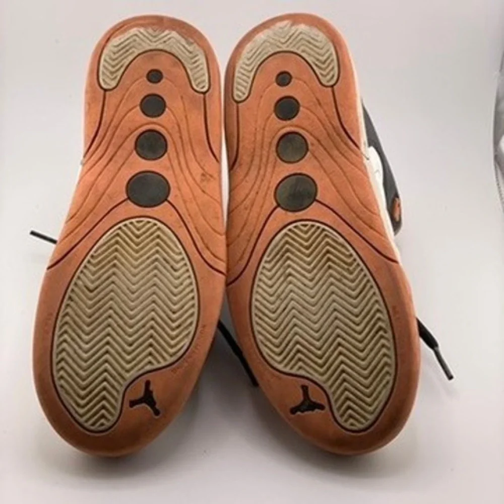 Jordan Jumpman Pro Youth Basketball Shoes Sneakers Black White Peach AV3250-160 - Picture 10 of 12